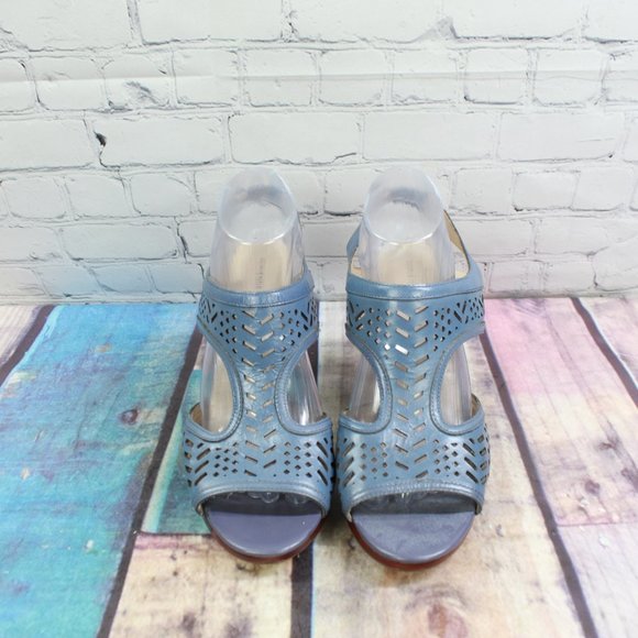 Adrienne Vittadini Slingback Heels Sandals Sz 10 M - Picture 5 of 9